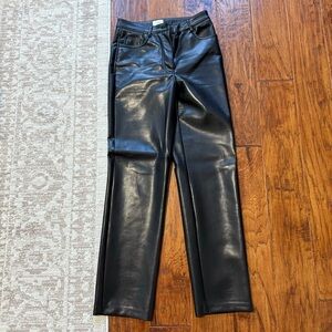 Aritzia Vegan Leather Pant